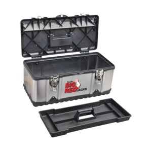 Torin Big Red Plastic & Stainless Steel Tool Box 18.5 Inch